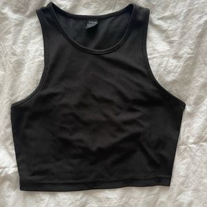 Back tank top high neck